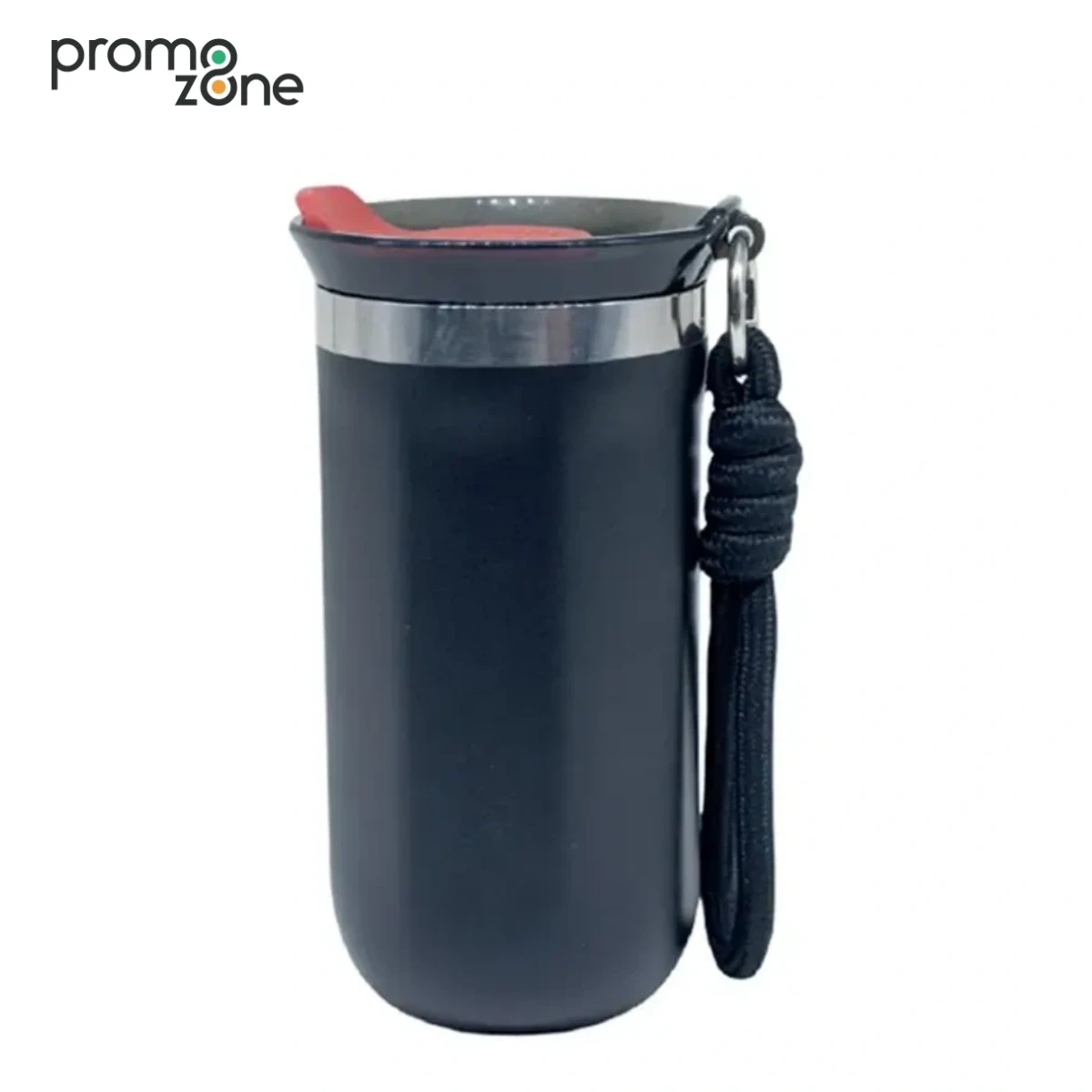 Siyah 360 ml Vakumlu Termos Bardak