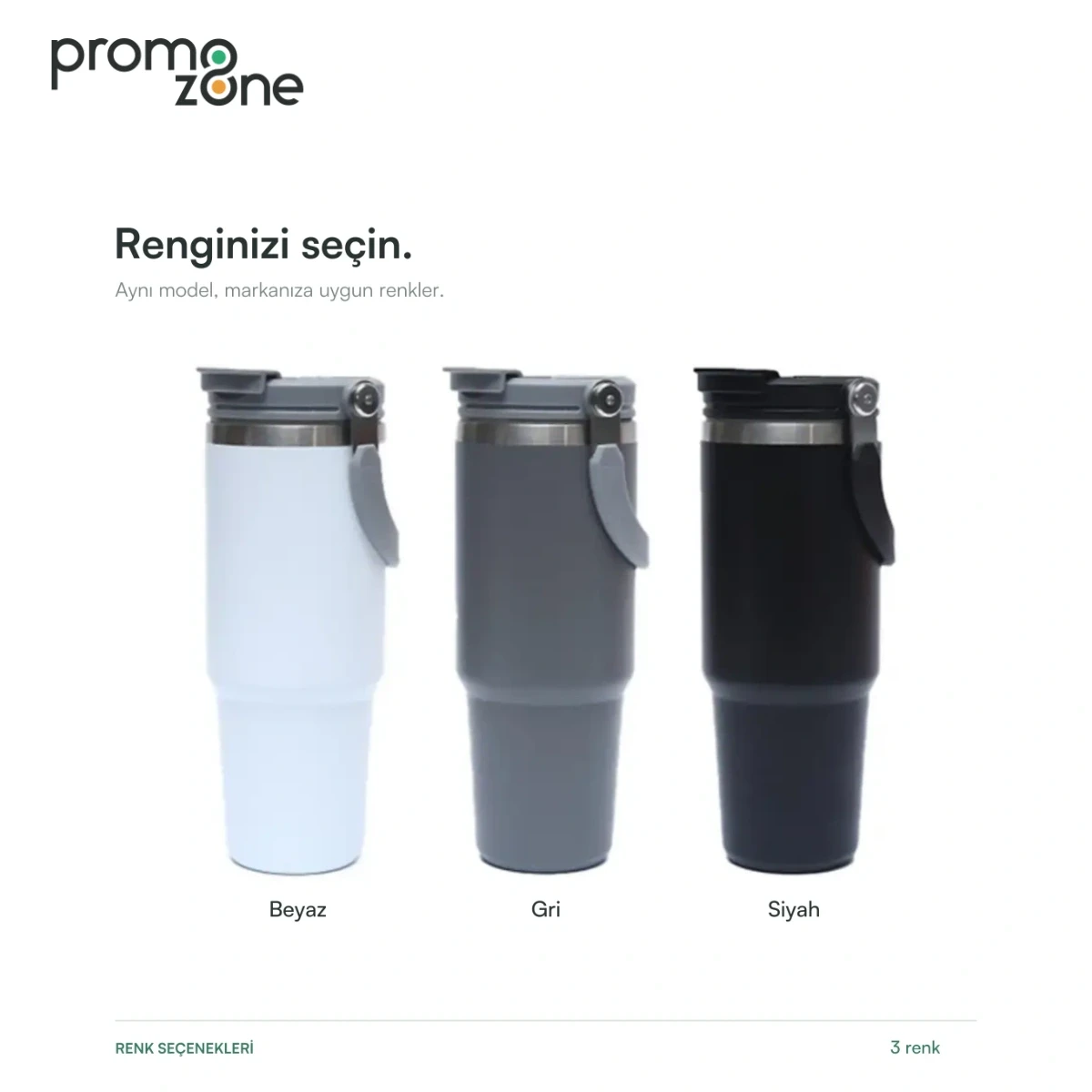 888 ml Pipetli Termos Promozone