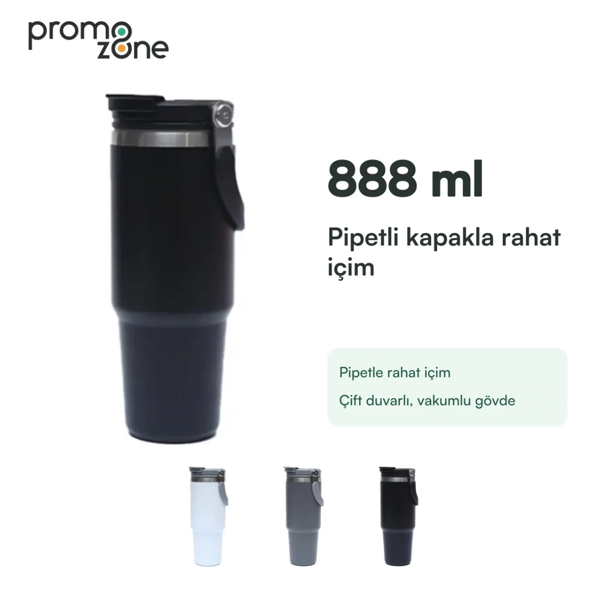 888 ml Pipetli Termos