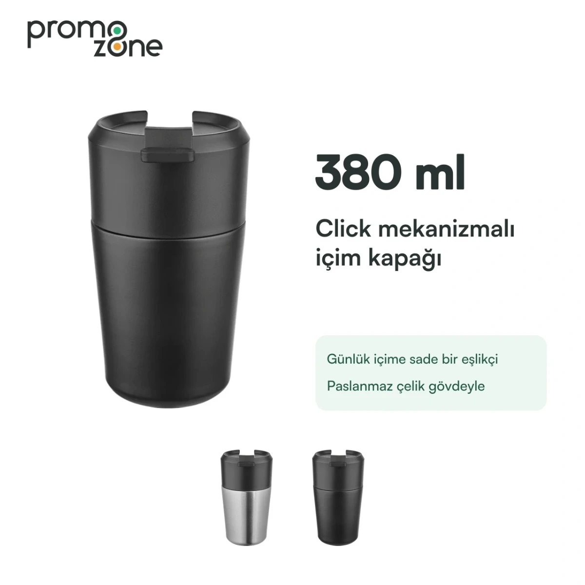 380 ml Click Kapaklı Termos