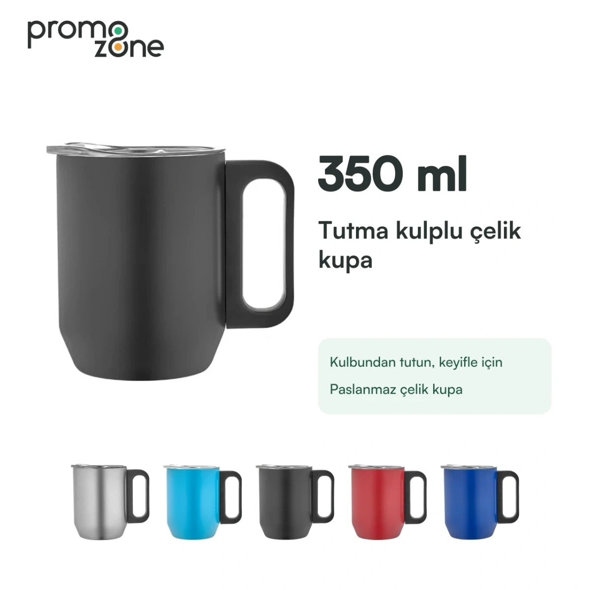 350 ml Tutma Kulplu Termos Bardak