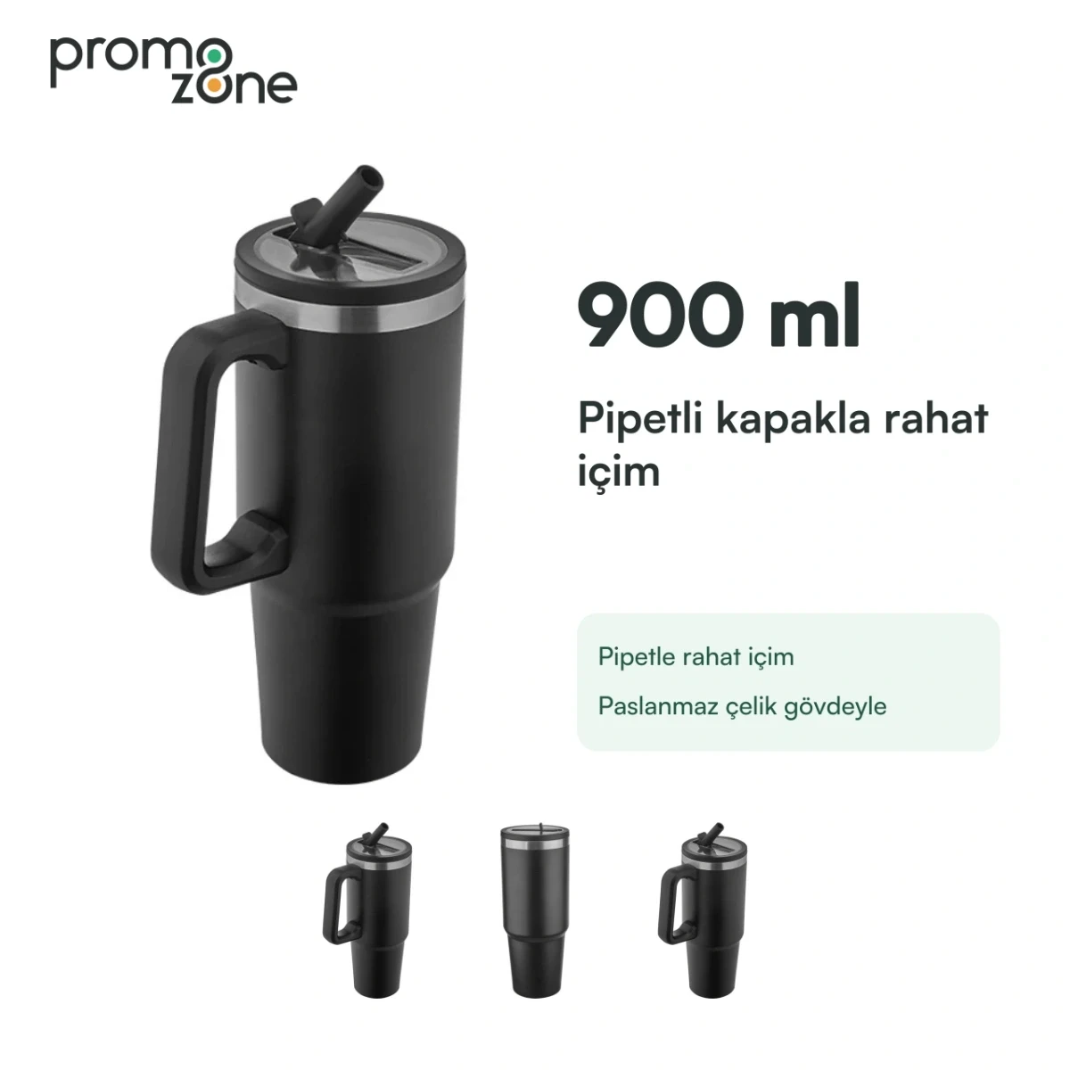 900 ml Pipetli Termos