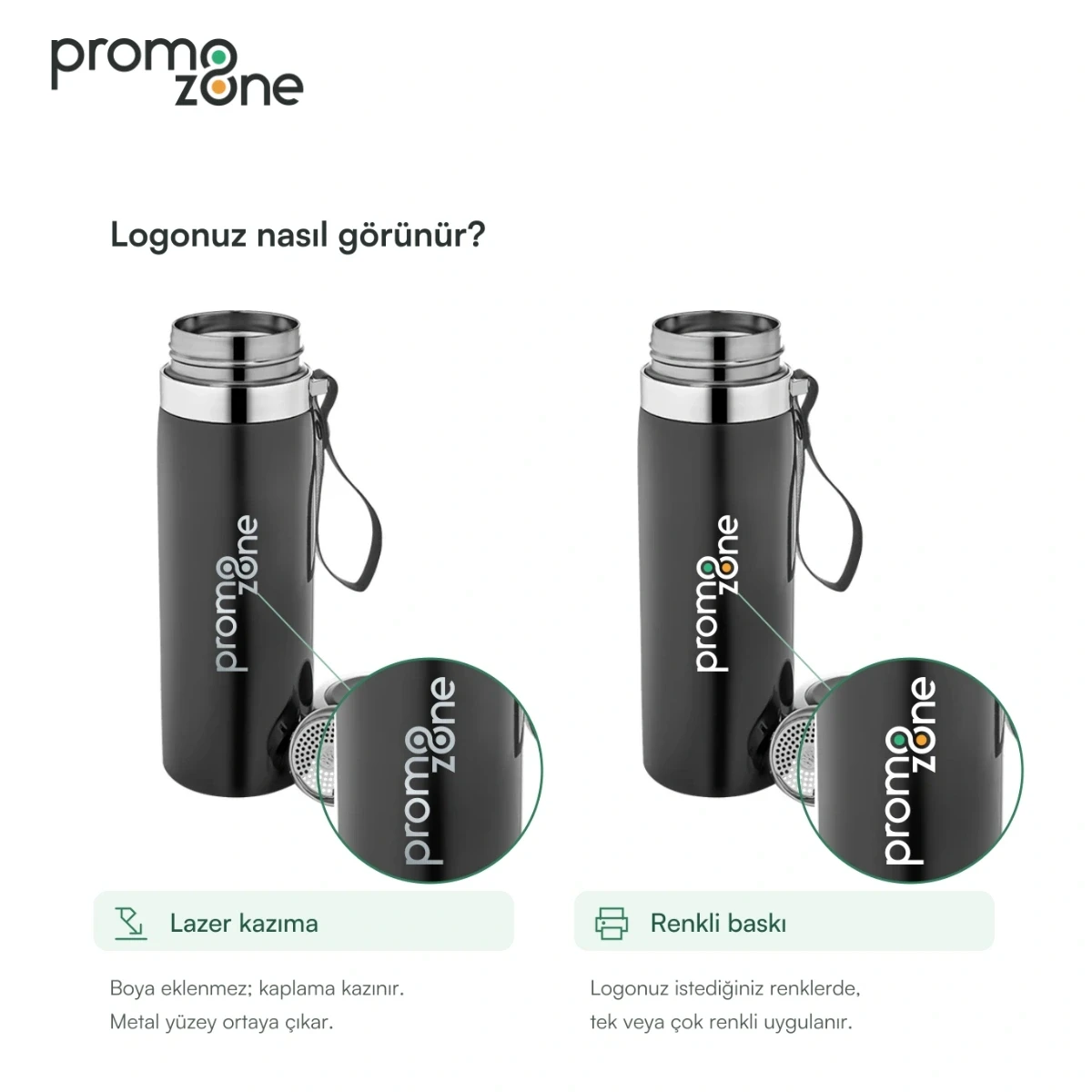 800 ml Süzgeçli Termos