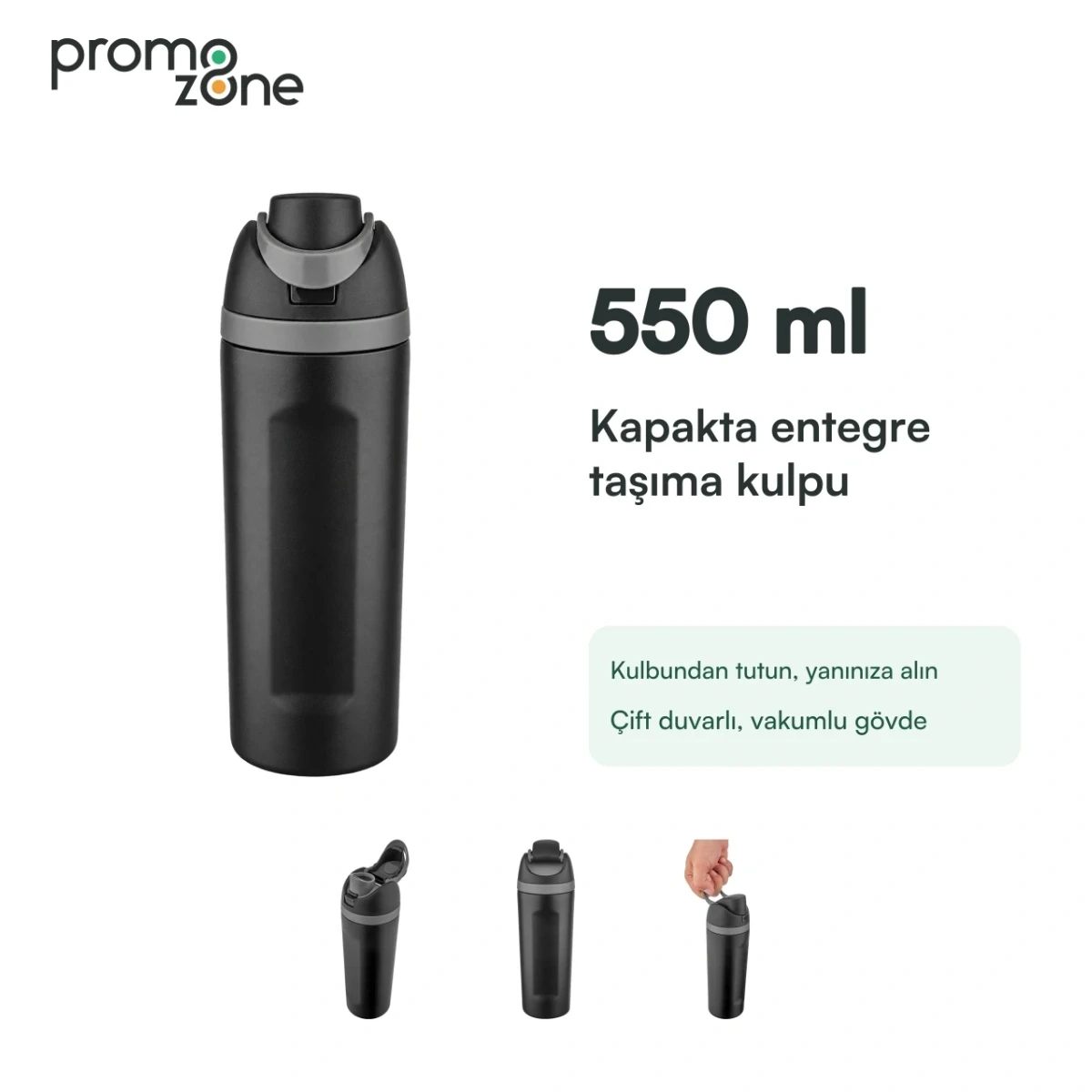 550 ml Taşıma Kulplu Termos