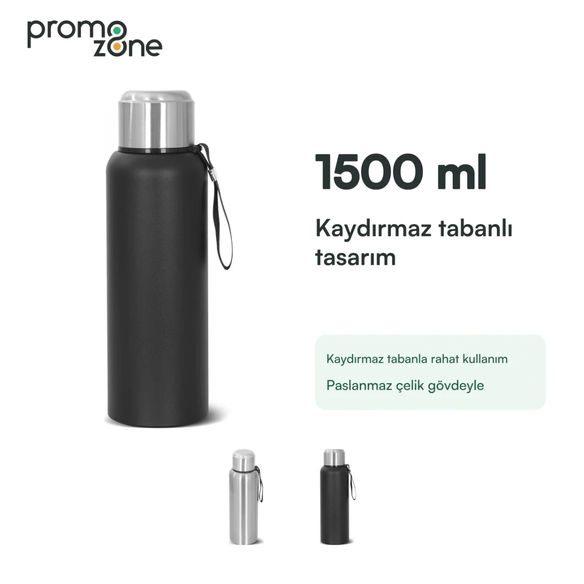 1500 ml Kaydırmaz Tabanlı Termos