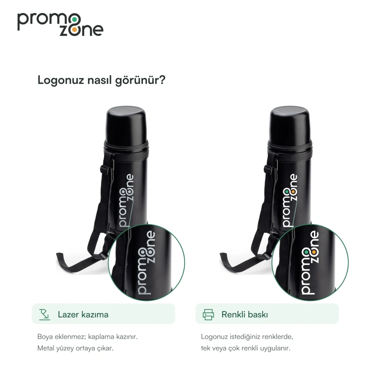 1000 ml Çift Bardaklı Termos Bardak