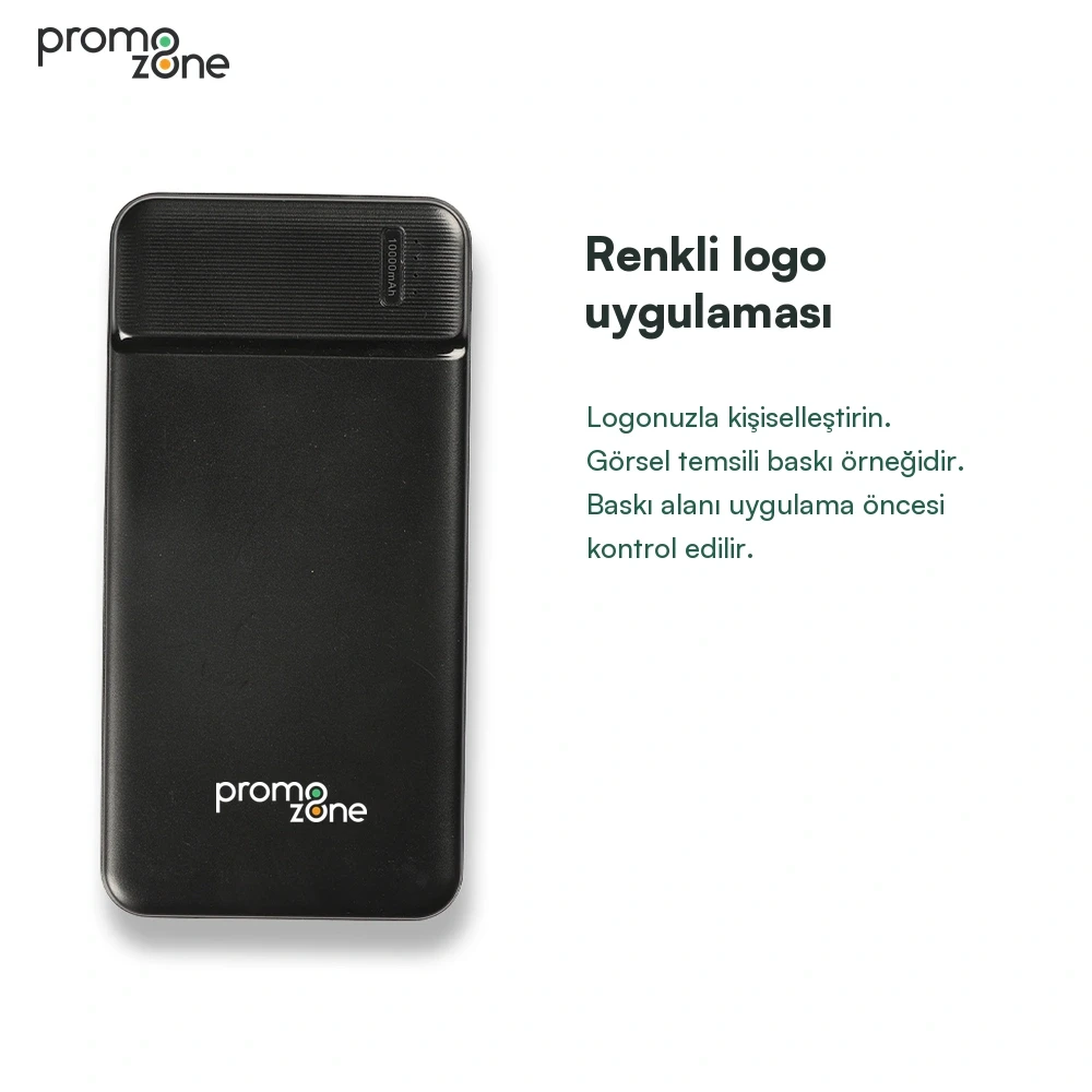 10000 mAh Led Güç Göstergeli Powerbank