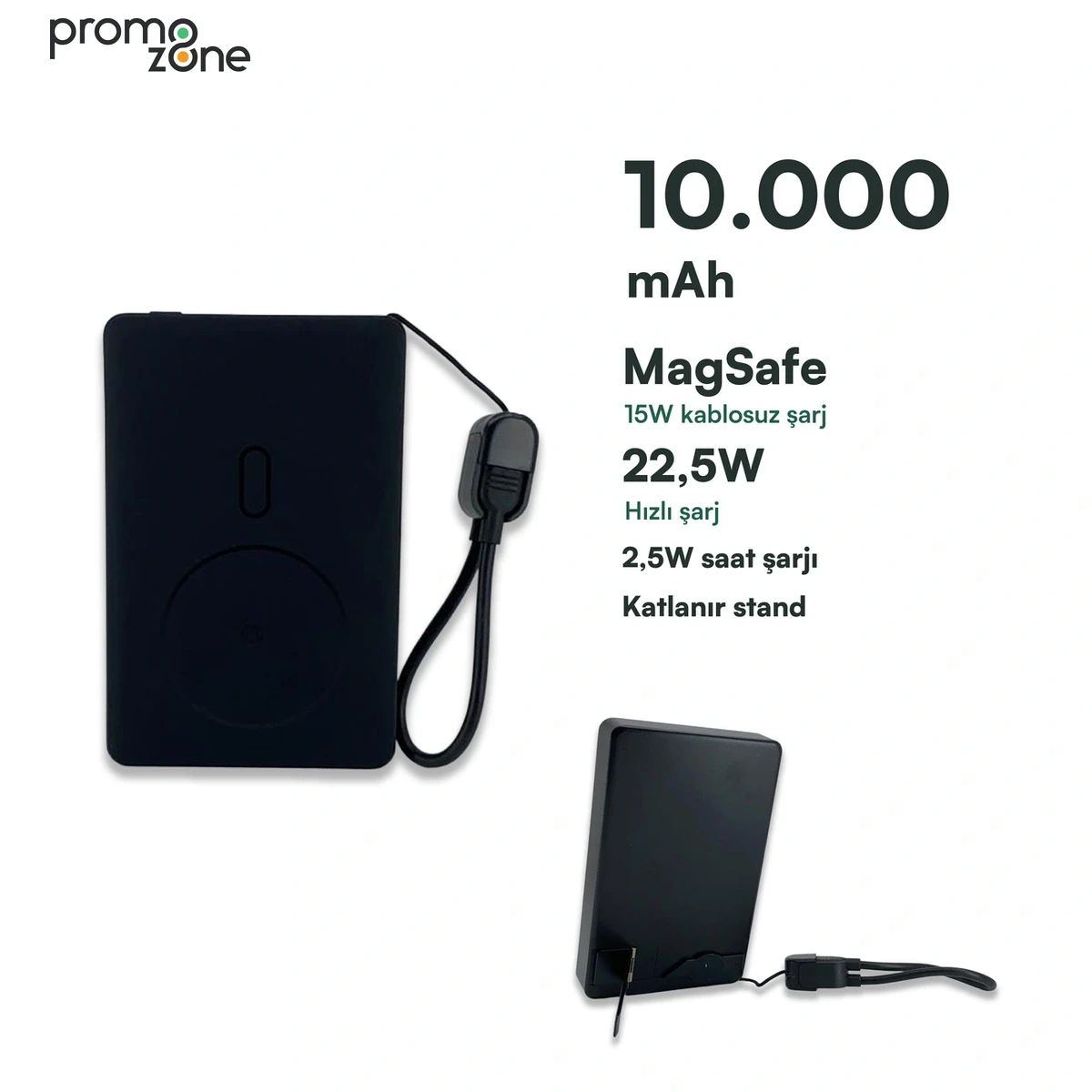MagSafe Destekli 10000 mAh Powerbank