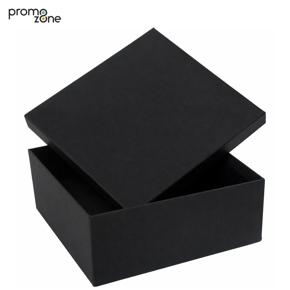 26 × 26 × 10,3 cm Sıvamalı Kare Yüksek Orta Boy Boş Hediye Kutusu