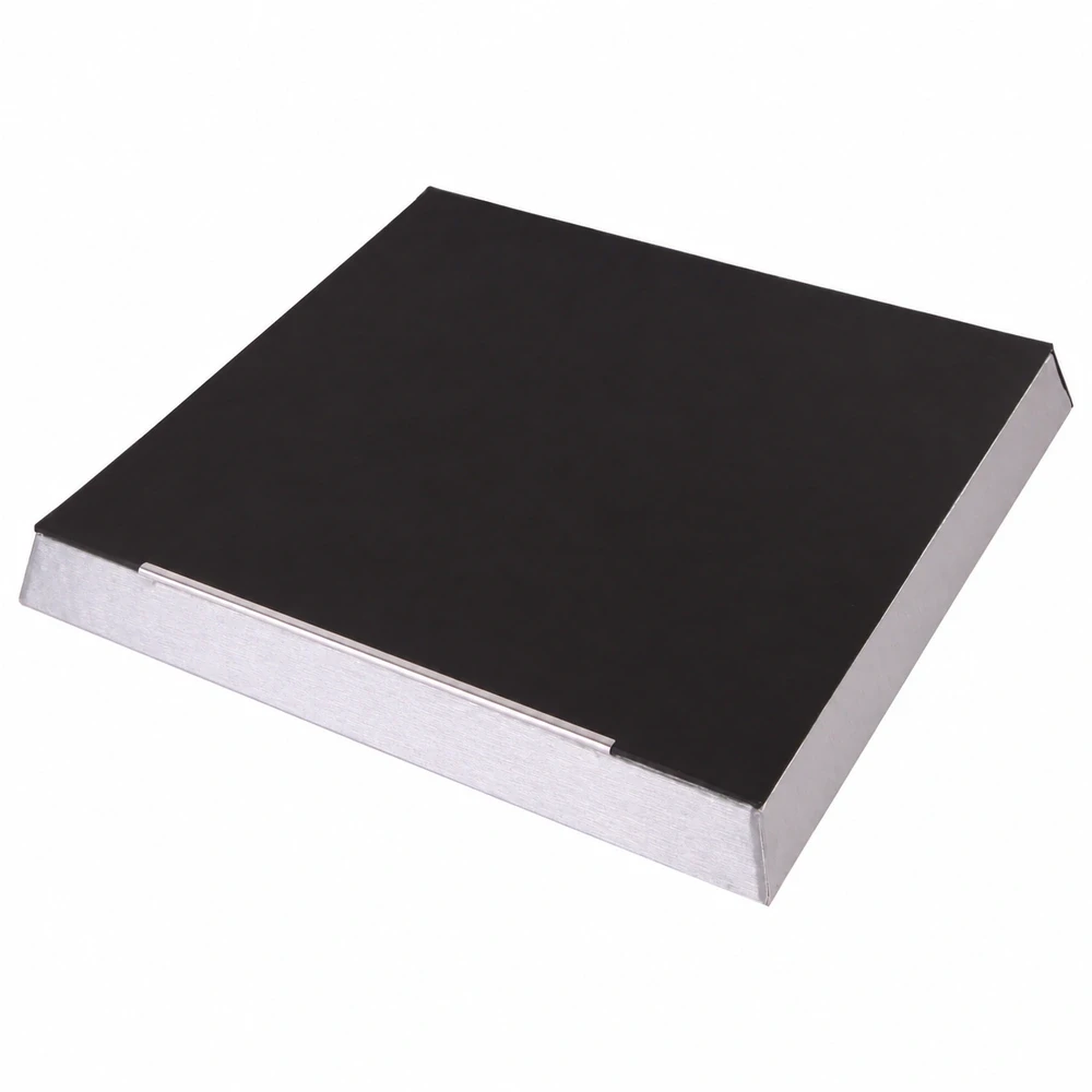 25 × 27 × 2 cm Altın Renk Termo Deri Kapaklı Mıknatıslı İnce Orta Boy Boş Hediye Kutusu Promozone