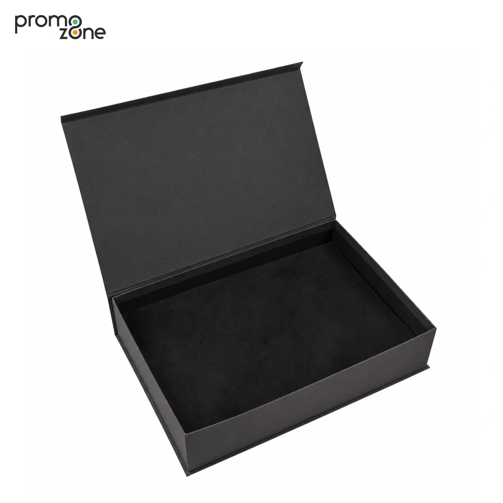 42 × 27 × 10,2 cm Siyah Yüksek Büyük Boy Boş Hediye Kutusu