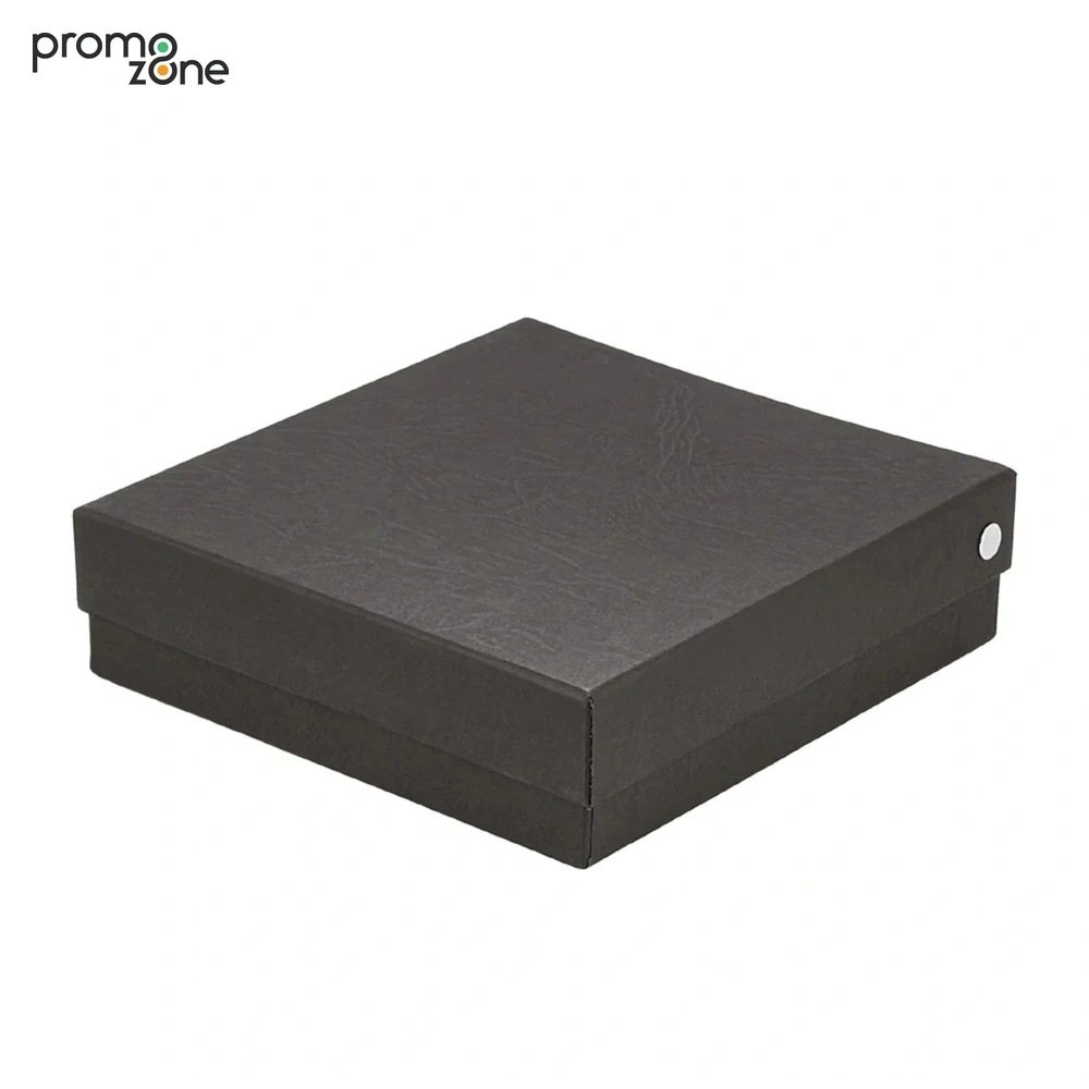 20 × 19 × 5,5 cm Rivetli Sıvamalı Küçük Boy Boş Hediye Kutusu