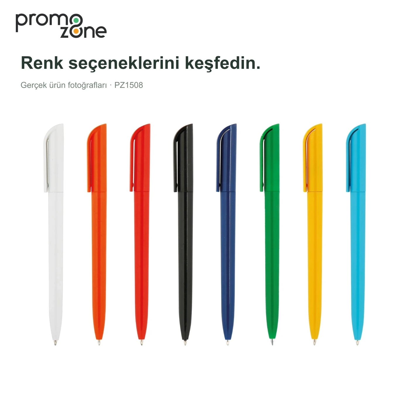 Çevirmeli Plastik Tükenmez Kalem