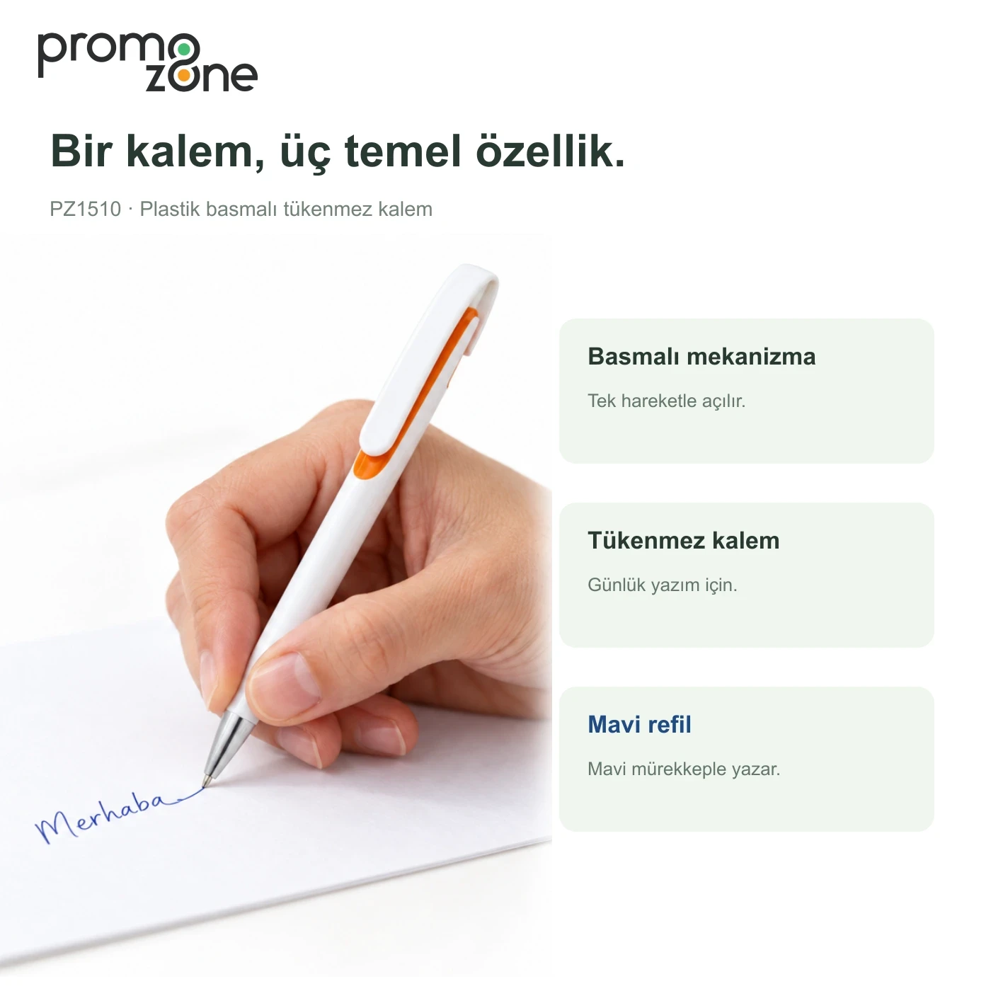 Plastik Tükenmez Kalem