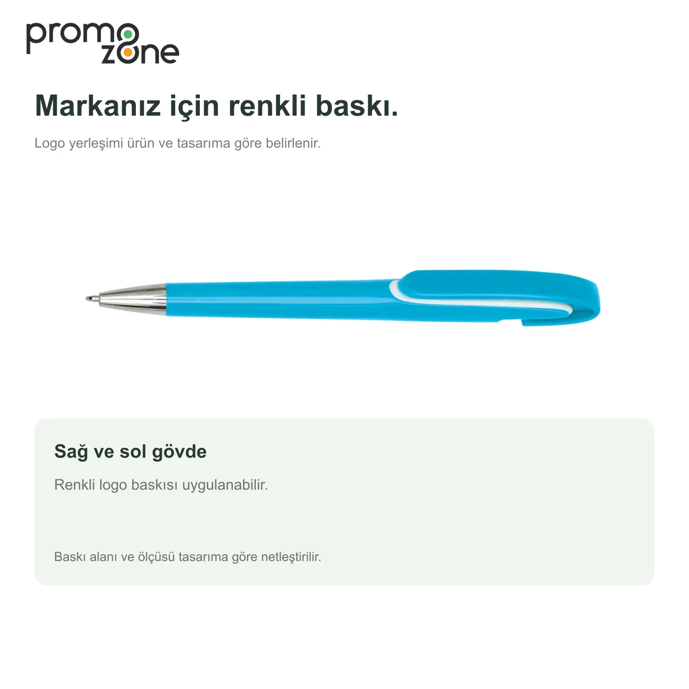 Plastik Basmalı Tükenmez Kalem