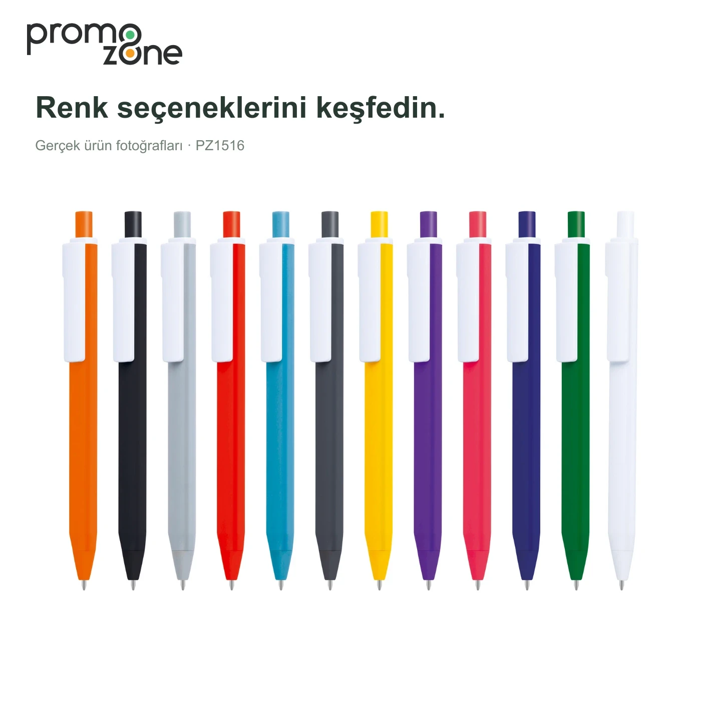 Plastik Basmalı Tükenmez Kalem