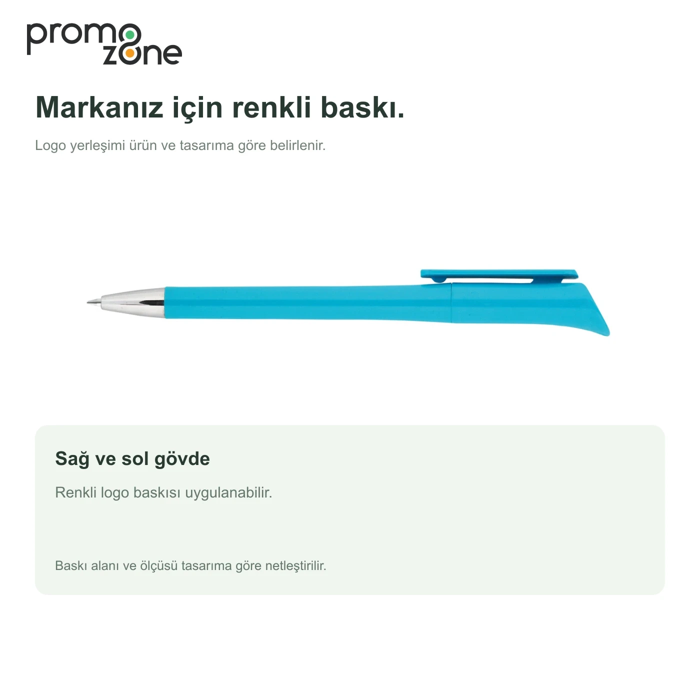 Plastik Çevirmeli Tükenmez Kalem