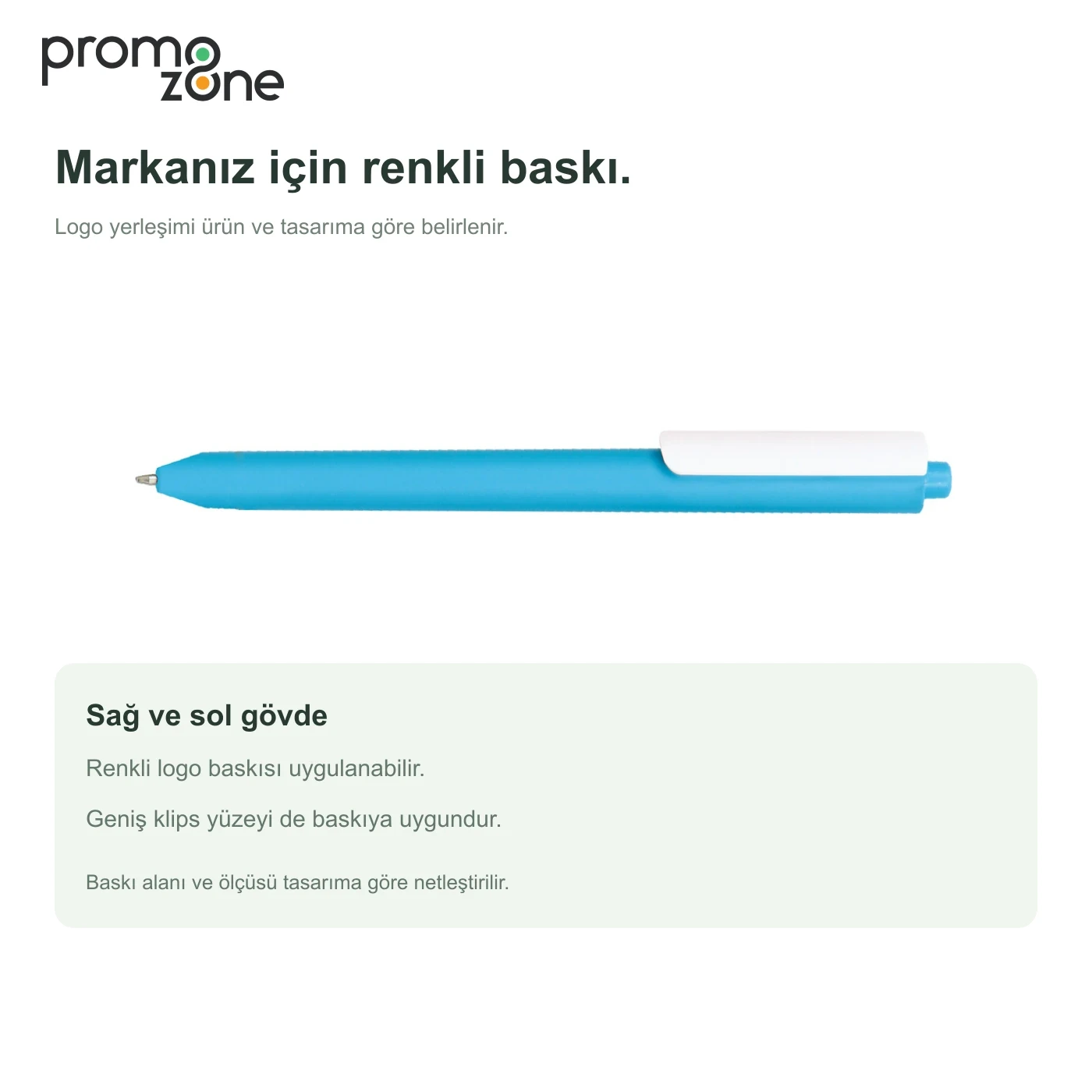 Plastik Basmalı Tükenmez Kalem