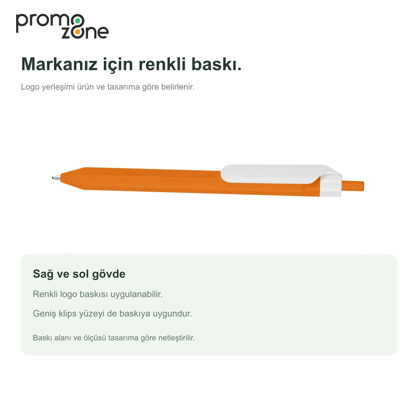 Plastik Basmalı Tükenmez Kalem