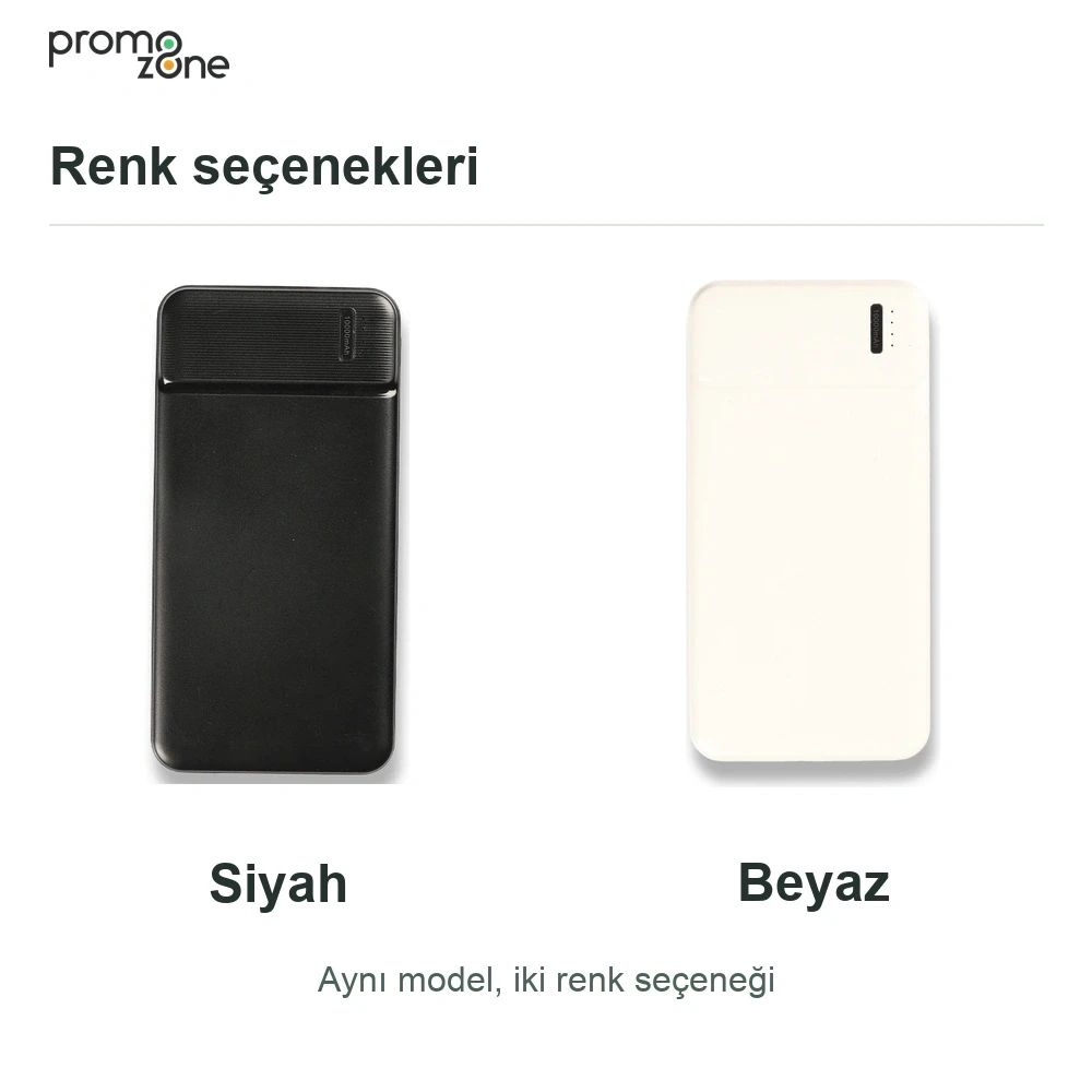 10000 mAh Led Güç Göstergeli Powerbank