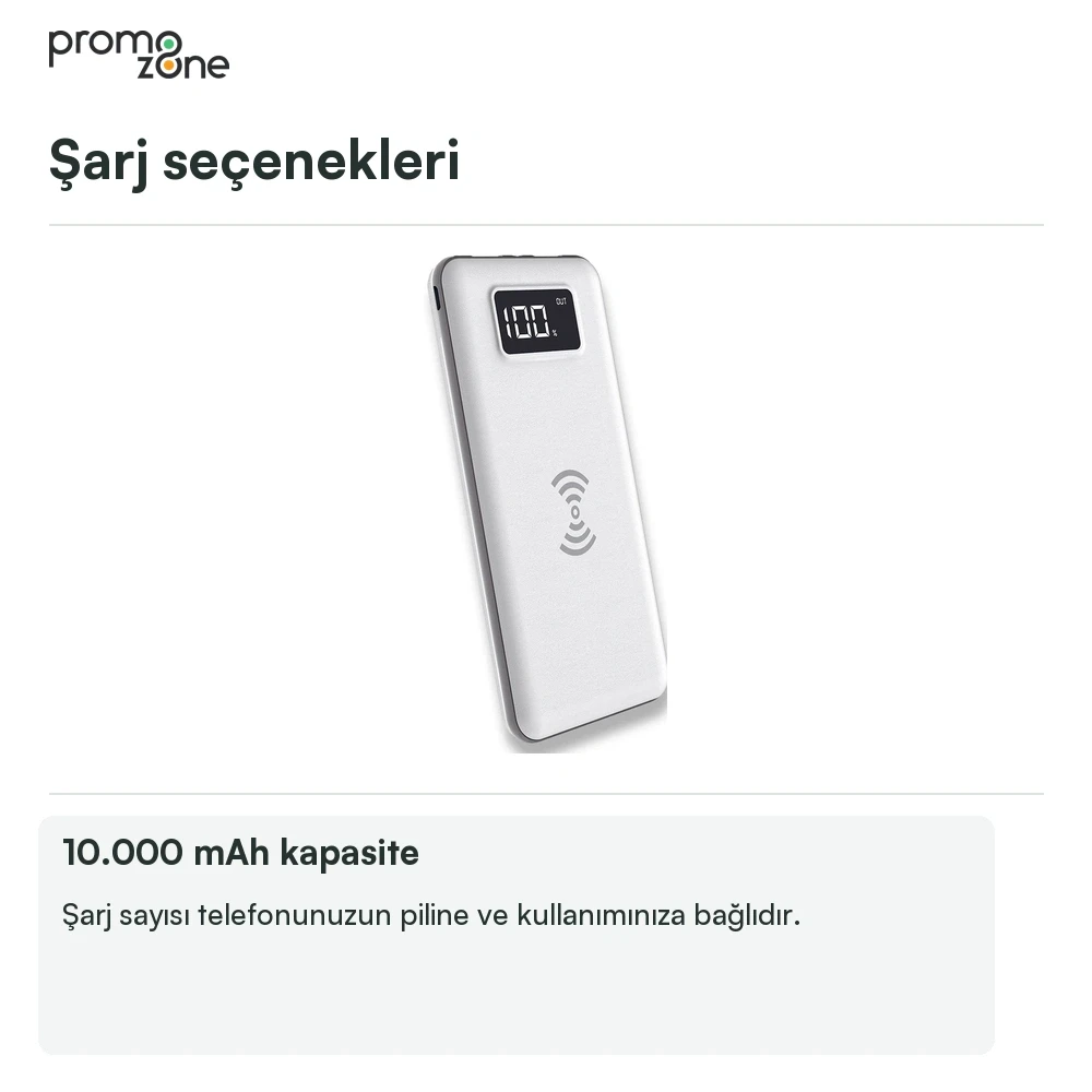 10.000 mAh Wireless Powerbank