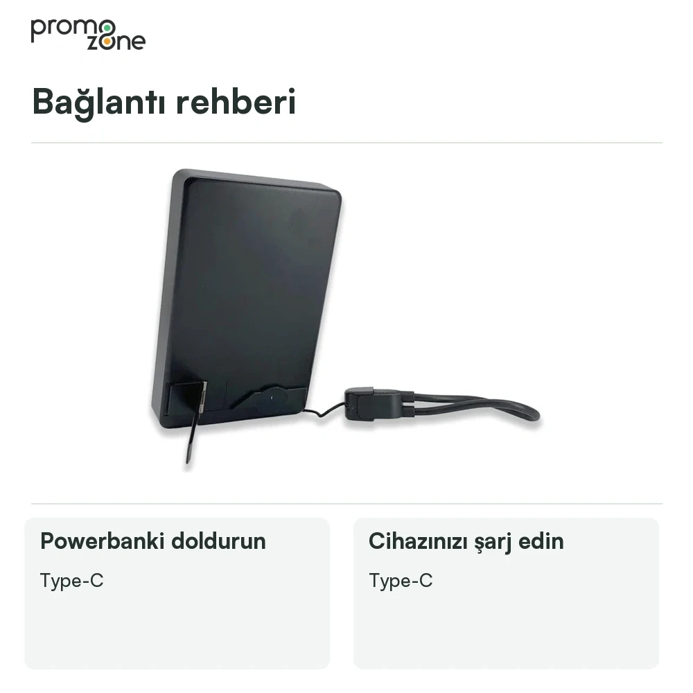 MagSafe Destekli 10000 mAh Powerbank Promozone