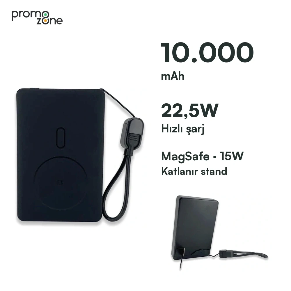 MagSafe Destekli 10000 mAh Powerbank