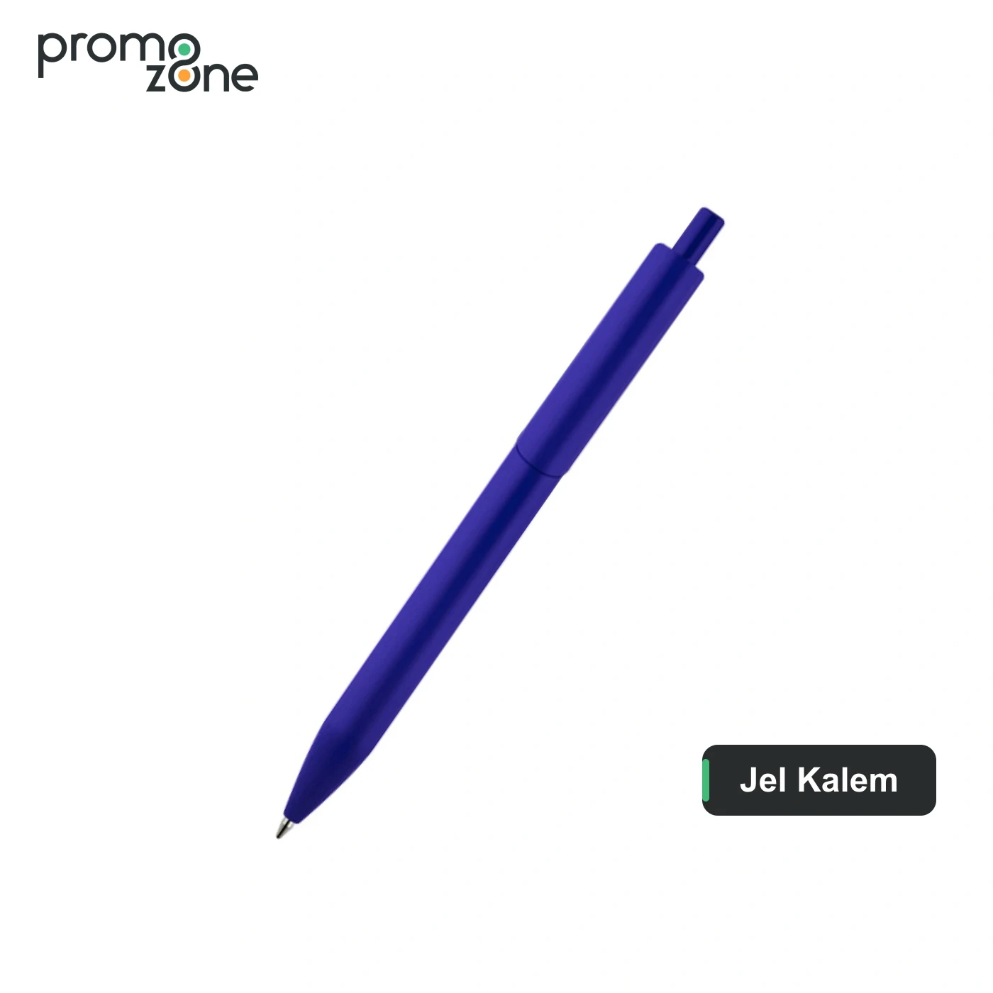 Renkli Klipsli Plastik Jumbo Jel Refill Tükenmez Kalem Promozone