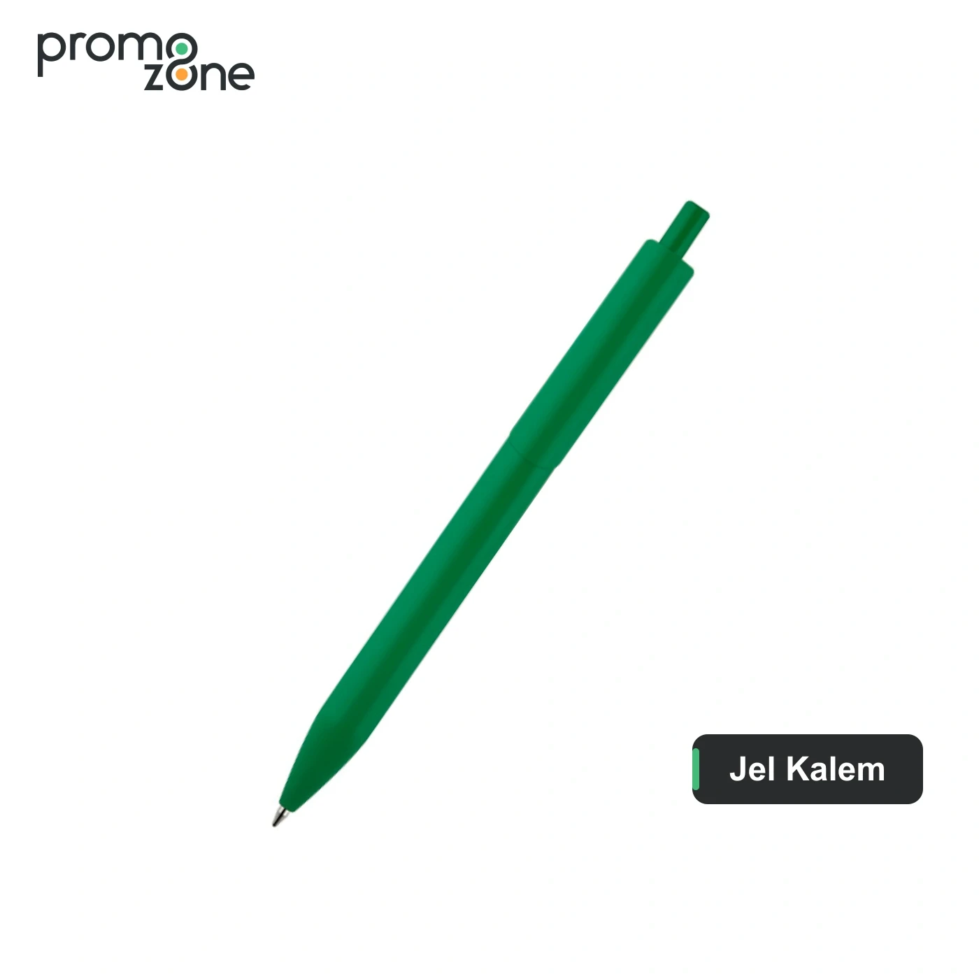 Renkli Klipsli Plastik Jumbo Jel Refill Tükenmez Kalem Promozone