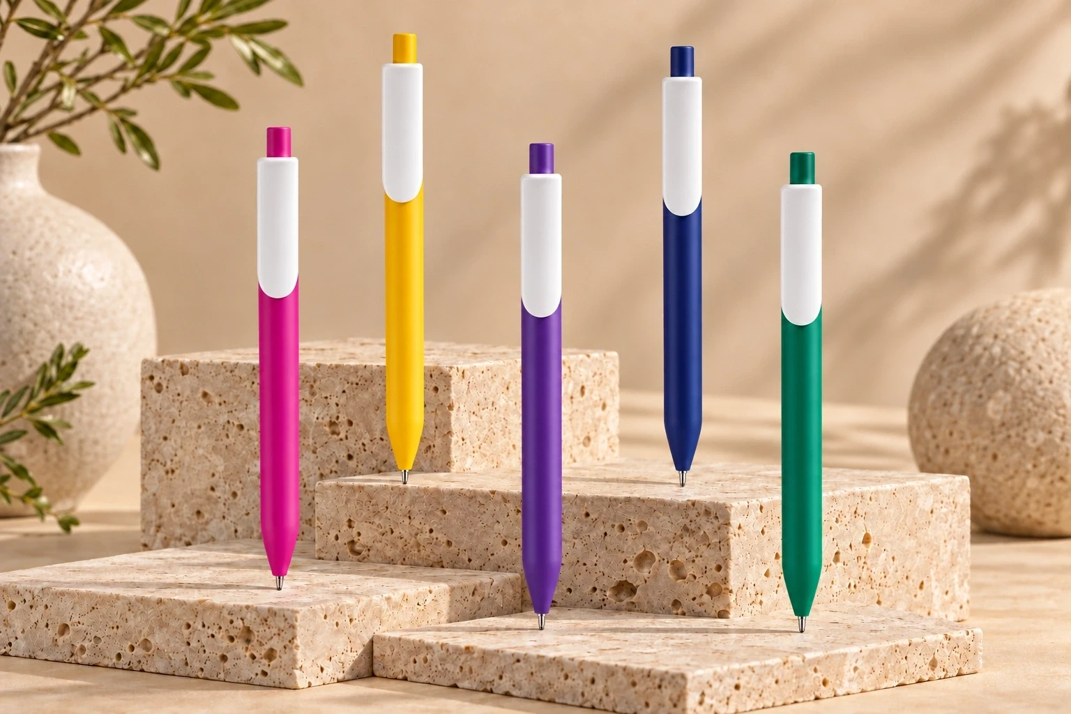 Basmalı Plastik Süper Jel Kalem