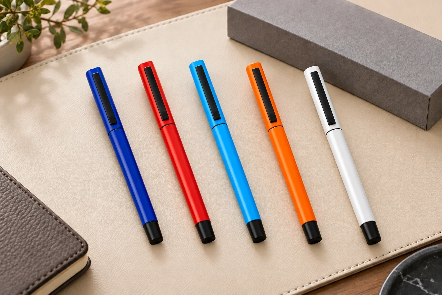 Kapaklı Plastik Roller Süper Jel Kalem