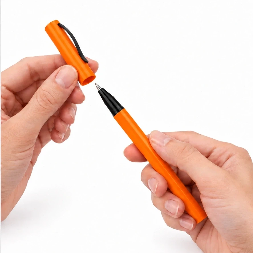 Kapaklı Plastik Roller Süper Jel Kalem