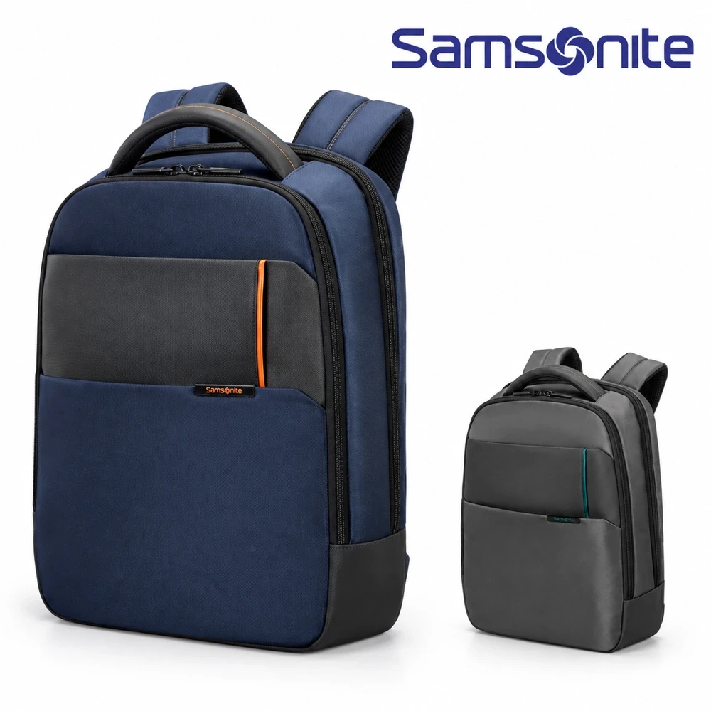 Samsonite Ayarlanabilir Askılı 14.1 Qibyte Laptop Sırt Çantası Promozone
