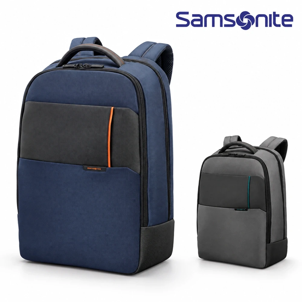 Samsonite Ayarlanabilir Askılı 17.3 Qibyte Laptop Sırt Çantası Promozone