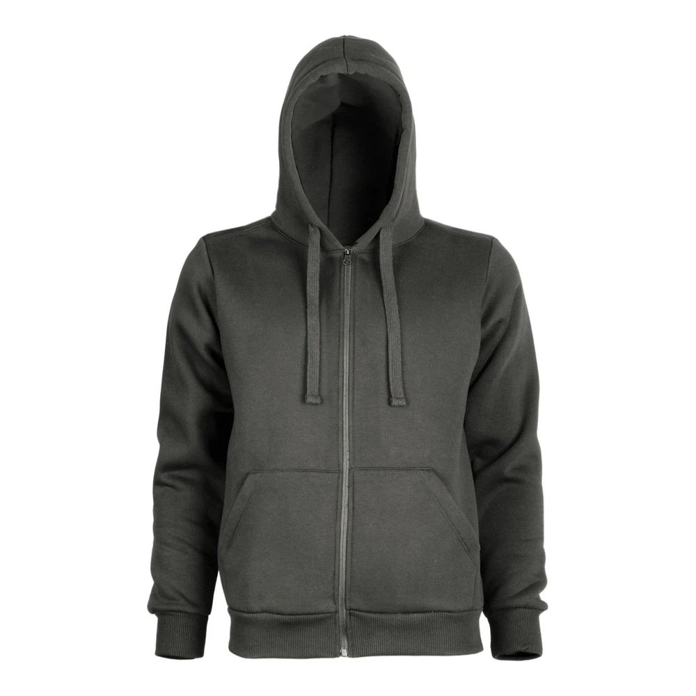 Pamuklu Kaliteli Yetişkin Kapüşonlu Fermuarlı Sweatshirt Promozone