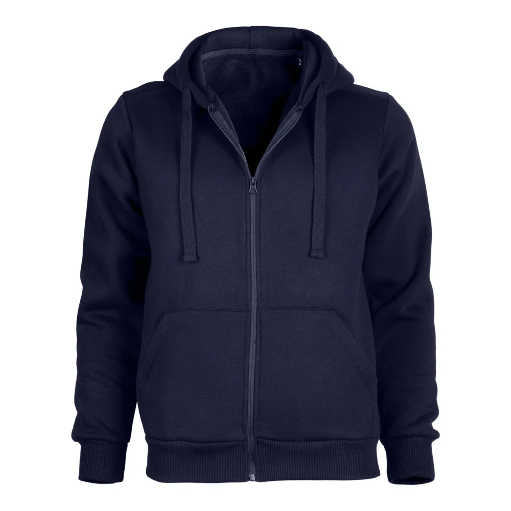 Pamuklu Kaliteli Yetişkin Kapüşonlu Fermuarlı Sweatshirt Promozone