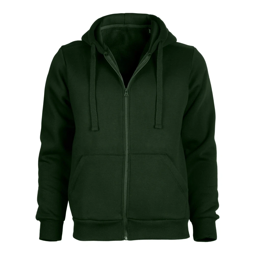 Pamuklu Kaliteli Yetişkin Kapüşonlu Fermuarlı Sweatshirt Promozone