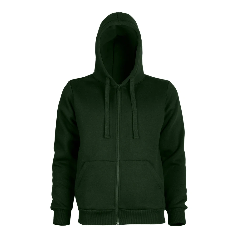 Pamuklu Kaliteli Yetişkin Kapüşonlu Fermuarlı Sweatshirt Promozone