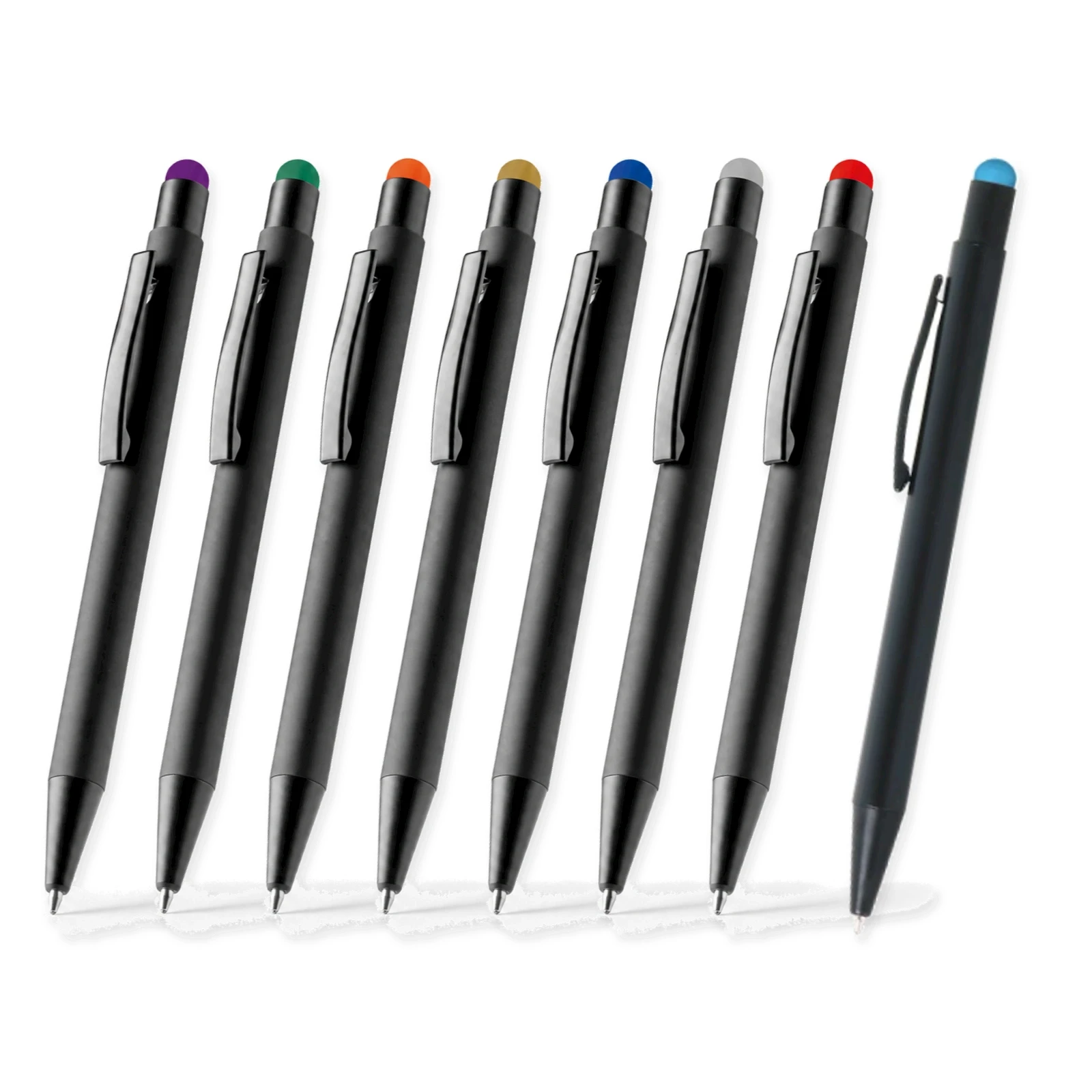 Lazer Baskıyla Renk Değişen Touchpen Metal Kalem