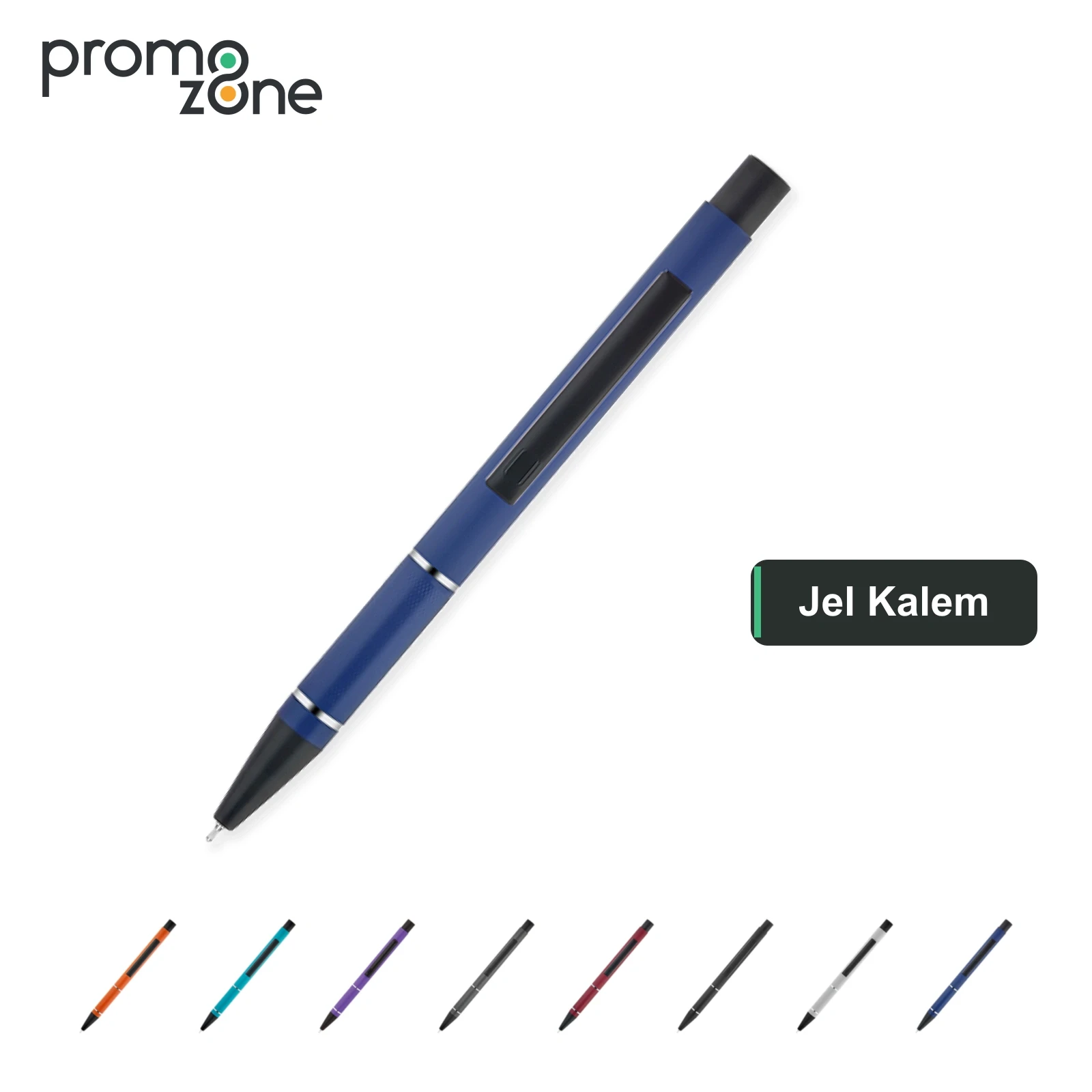 Basmalı Metal Tükenmez Kalem Roller Jel Refil