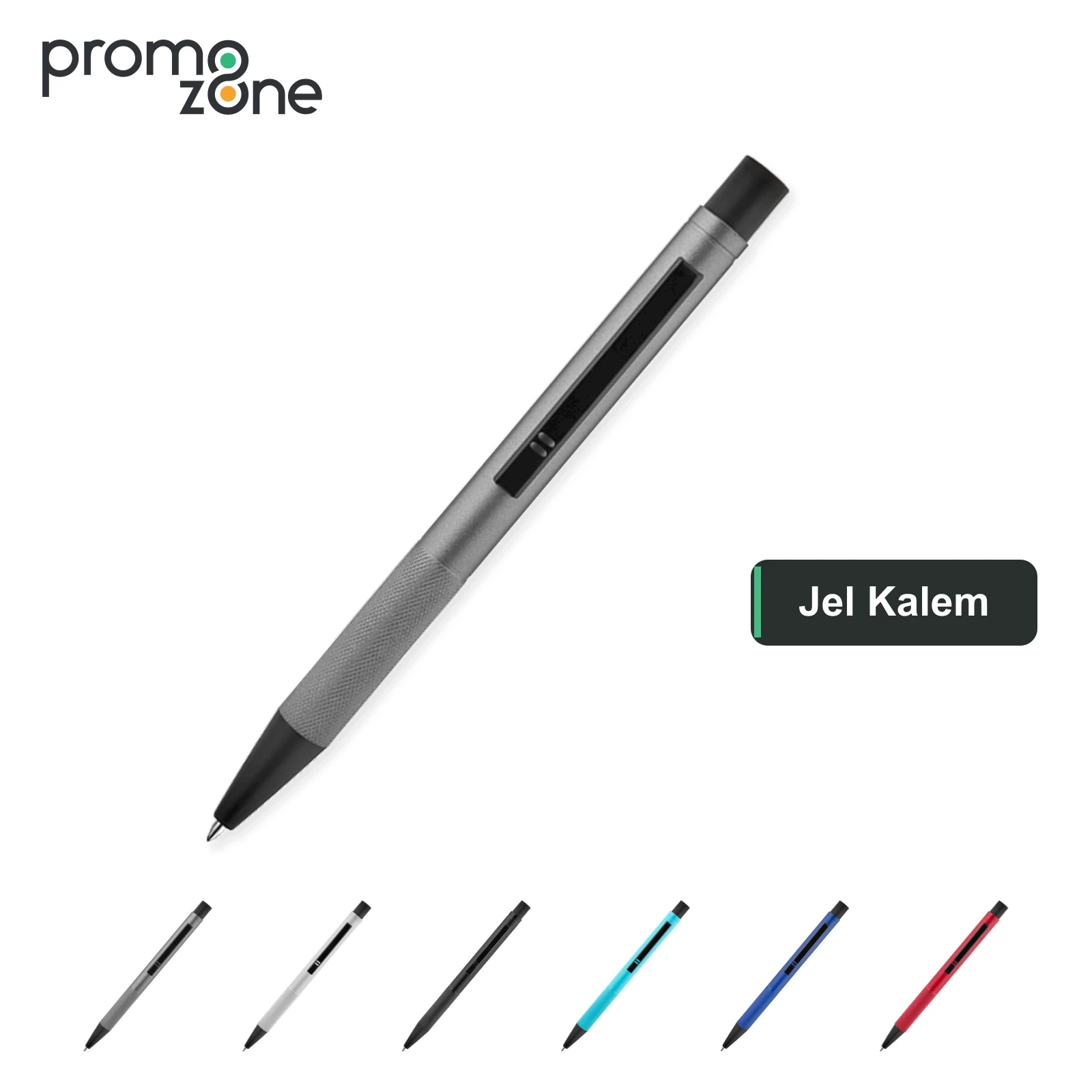 Metal Süper Jel Refill Basmalı Tükenmez Kalem