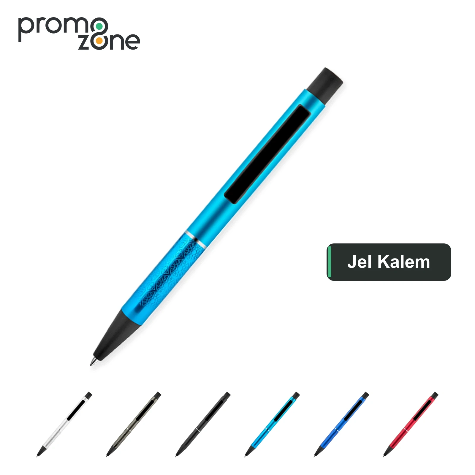 Metal Süper Jel Refill Basmalı Tükenmez Kalem
