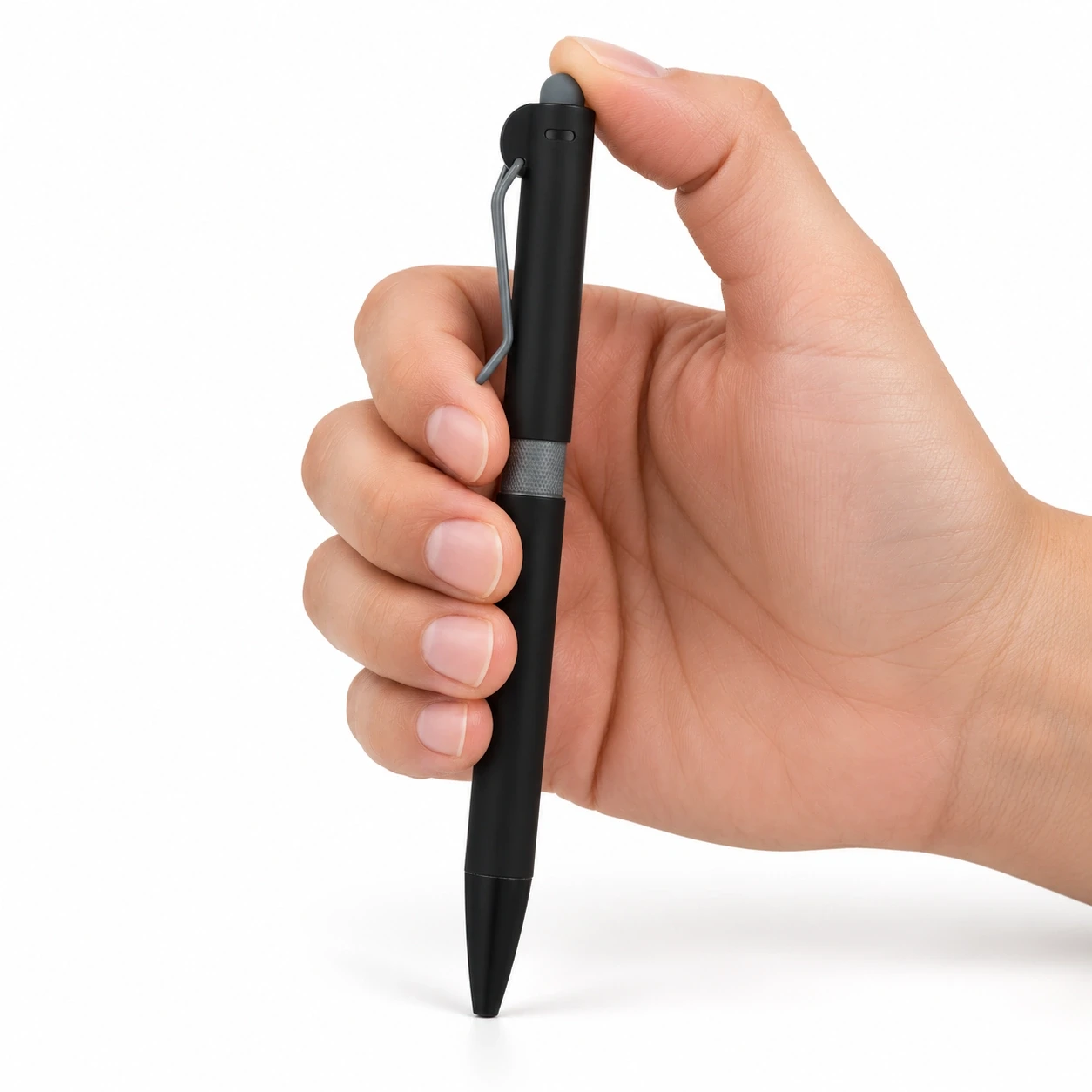 Touchpen Metal Kalem – Lazer Kazımalı Renkli Logo Özellikli