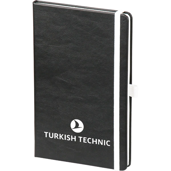 13x21 Termo Deri Tarihsiz Defter - Beyaz