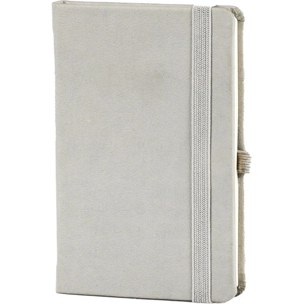 9x14 Termo Deri Kapaklı Cep Boy Tarihsiz Defter - Gri