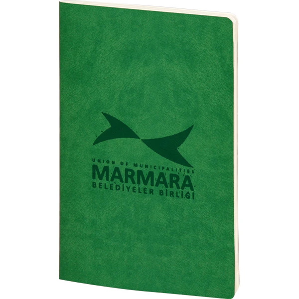 9x14 Termo Deri Yumuşak Kapaklı Terzi Dikiş Tarihsiz Defter - Yeşil