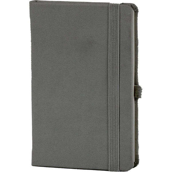 9x14 Termo Deri Kapaklı Cep Boy Tarihsiz Defter - Füme