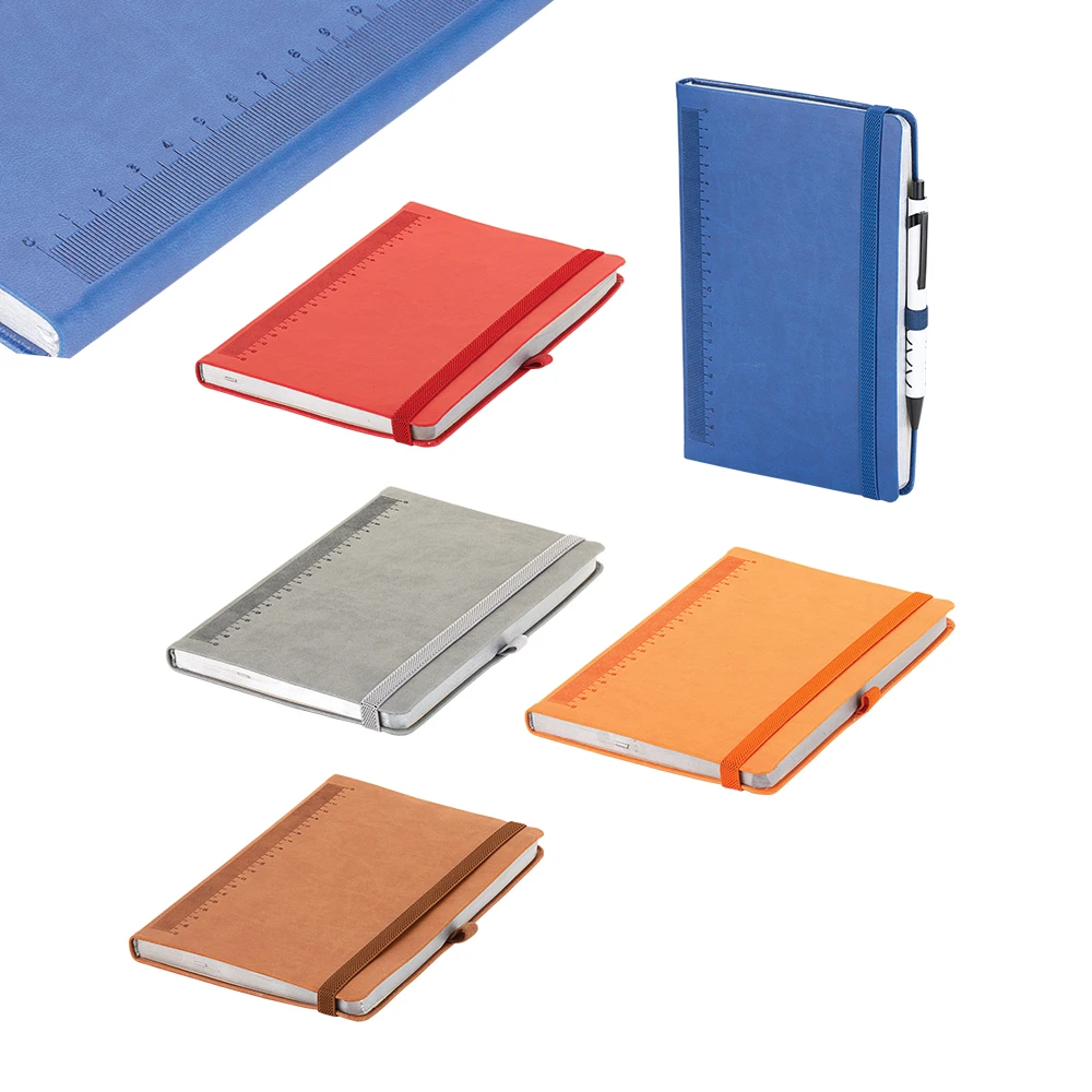 Termoderi Kapak Cetvelli Defter ( 13 x 21 cm ) Promozone