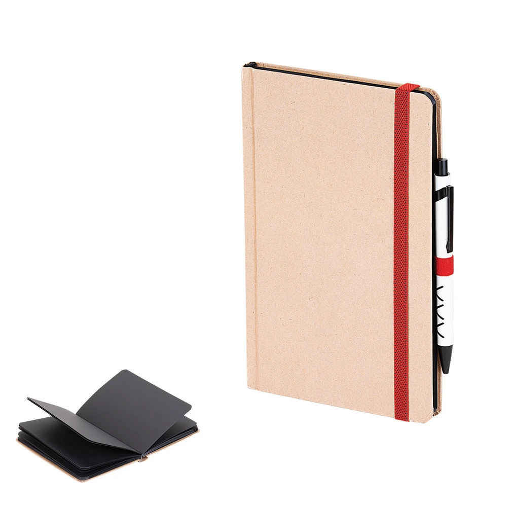 Kraft Sert Kapak Defter ( 9 x 14 cm ) Promozone