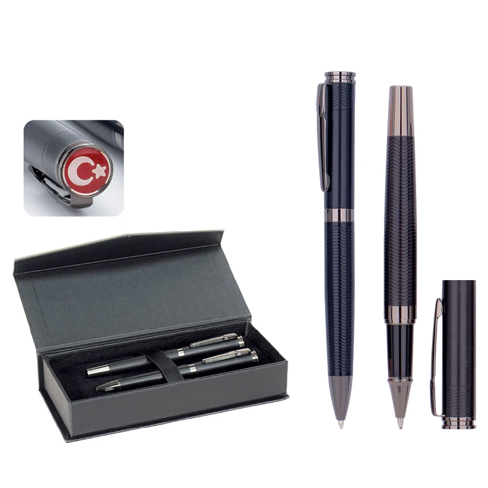 Roller ve Tükenmez Kalem Seti Promozone